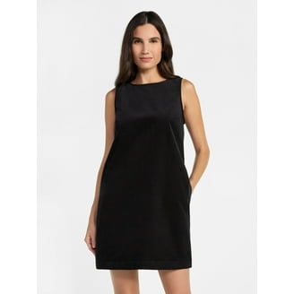 Time and Tru Women's Knit Midi Dress with Belt - Walmart.com