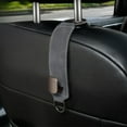 thumbnail image 1 of Ganchos para el respaldo del asiento de coche - ganchos de metal de aleación giratorios en 360° para asientos delanteros y traseros, organizador de almacenamiento de cuero, gancho colgante, 1 of 6