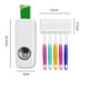 thumbnail image 2 of Dispensador manual de pasta dental con porta cepillos de 5 espacios, 2 of 3