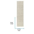 thumbnail image 3 of Livabliss Area Rugs for Living Room, 3x10 Urban Shag Global Beige Runner Rug, Bedroom Dining Room Home Decor Stain Resistant Carpet (2'7" x 10' Runner), 3 of 10
