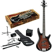 Ibanez IJXB150B Bass Guitar Package (Walnut Sunburst)