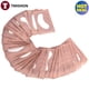 thumbnail image 1 of 50 pares/set de hidrogel para extensiones de pestañas, parches para ojos, almohadillas adhesivas, herramienta de maquillaje, color rosa, 1 of 15