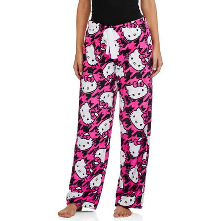 Hello Kitty Women's License Pajama Super Minky Plush Fleece Sleep Pant ...