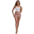 thumbnail image 5 of DARING DIVA Women's Seamless Tummy Control Half Slip Shorts 3XL Pink, 5 of 6