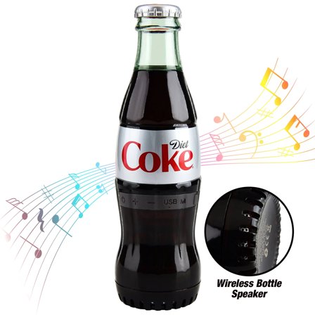 Diet Coke Bottle Shaped Bluetooth Wireless Speaker