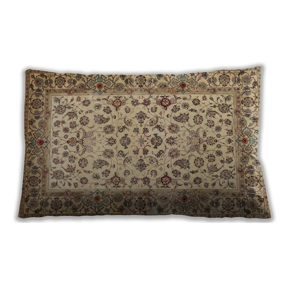 Ahgly Company Outdoor Rectangular Traditional Lumbar Throw Pillow, 13 inch by 19 inch