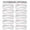 thumbnail image 4 of Plantilla para cejas, moldeador de aseo, plantilla duradera, herramientas de maquillaje para mujeres Tmvgtek cuidado belleza, 4 of 5
