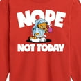 thumbnail image 3 of Garfield - Nope Not Today - Toddler & Youth Long Sleeve Graphic T-Shirt, 3 of 5