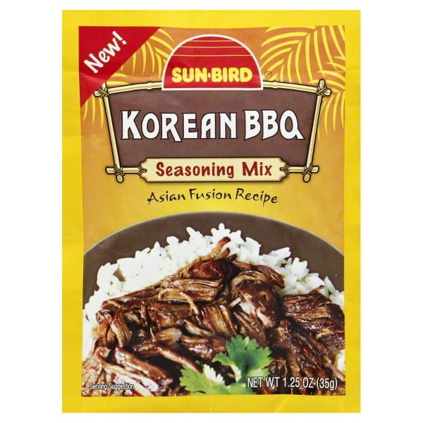 SunBird® Korean BBQ Seasoning Mix 1.25 oz. Packet