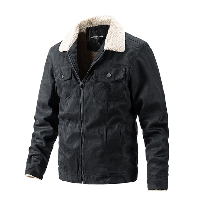 Veste Légère pour Hommes, Coupe Ample à Manches Longues avec Fermeture Éclair avant et Poches pour Randonnée, Cyclisme, Course, Printemps Automne