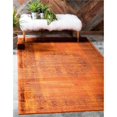 thumbnail image 1 of Unique Loom 3134886 Tapis Rectangulaire Cyprès Impérial 2 x 3 Pi, Terracotta, 1 of 2
