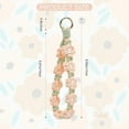 thumbnail image 3 of Boho Macrame Keychain Wristlet Keychain Weave Exquisite Keyring Holder Bracelet Handmade Wrist Lanyard for Women, 3 of 8