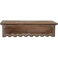 thumbnail image 6 of SOFE Wood Scalloped Decorative Floating Shelves, Farmhouse Bedroom Bathroom Kitchen Shelving Wall Shelf, Small Hanging Shelves Display Book Picture Ledge Shelf, 6 of 8