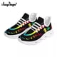 thumbnail image 1 of Zapatillas Noisydesigns de verano para mujer, con estampados de concienciación sobre el autismo, planas, de punto, de malla, transpirables, con cordones, 1 of 6