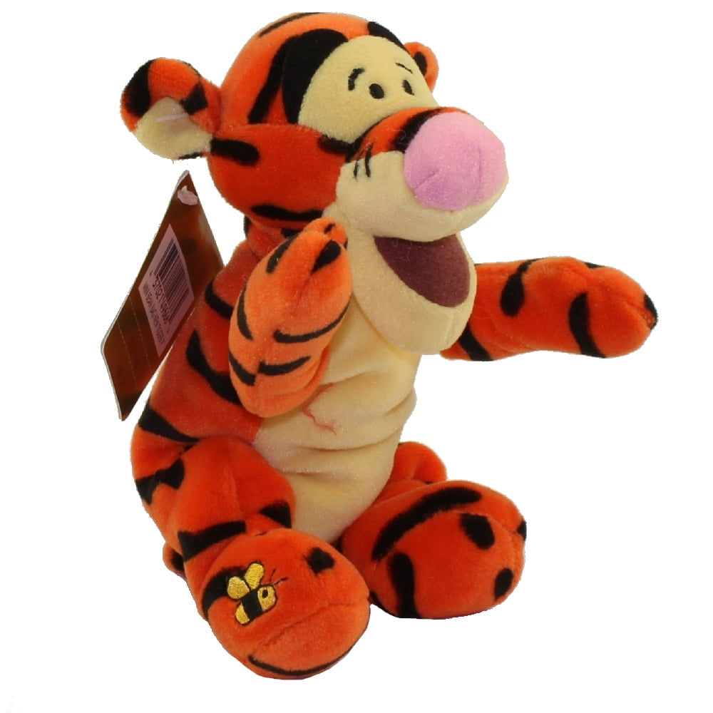 New Disney Store Tigger & Pooh Bean Bag Plush 9" Super Sleuth Toy Stuffed Doll 