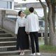 thumbnail image 2 of Nueva pareja de estilo chino viste ropa de clase estilo retro chino actuación escuela secundaria universidad estilo retro República de China camisa de cuello alto de actuación, 2 of 4