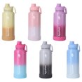thumbnail image 4 of Wosthever Botella de agua personalizada para todos los días | Taza aislada de gran capacidad con hervidor seguro y confiable Cocina y Comedor Azul degradado, 4 of 5
