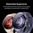 thumbnail image 2 of HUAWEI Watch 5, Smartwatch con eSIM & GPS, Tecnología Multi-Sensing X-Tap, Medicion de Oxígeno en Sangre en Yema del Dedo, Panorama de Salud, Compatible con iOS y Android, 42mm Beige Acero Inoxidable, 2 of 5