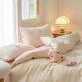 thumbnail image 4 of Juego de cama 100% algodón cepillado - Cereza, 4 of 7
