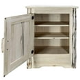 thumbnail image 4 of Montana Woodworks Right Hinged Solid Wood Accent Cabinet in Natural, 4 of 7