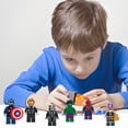 thumbnail image 2 of 24 Pcs Super Hero Minifigures, Special Forces Soldiers Action Figures with Equipment Building Blocks Toys for Kids Christmas Gifts, 2 of 5
