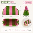 thumbnail image 2 of Striped Diamond Cloud Handbag for Women, 1 Pack Soft Knitted Crossbody Purse, Lightweight Clip Top Shoulder Clutch Bag for Everyday Style Travel(RL), 2 of 7