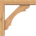 thumbnail image 3 of Ekena Millwork 5 1/2"W x 28"D x 28"H Olympic Block Smooth Bracket w/ Offset Brace, Western Red Cedar, 3 of 25
