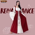 thumbnail image 2 of Costume Spooktacular Creations Renaissance Burgundy para mujer, talla S, 2 of 8