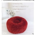 thumbnail image 2 of Pet Dog Cat Velvet Cushion Round Calming Bed Plush Mat Washable Warm Soft Nest, 2 of 5