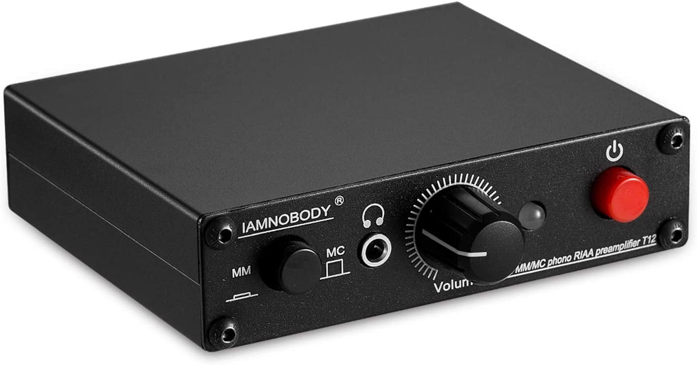 Nobsound T12 Phono Preamp ; Turntable Preamplifier ; Headphone
