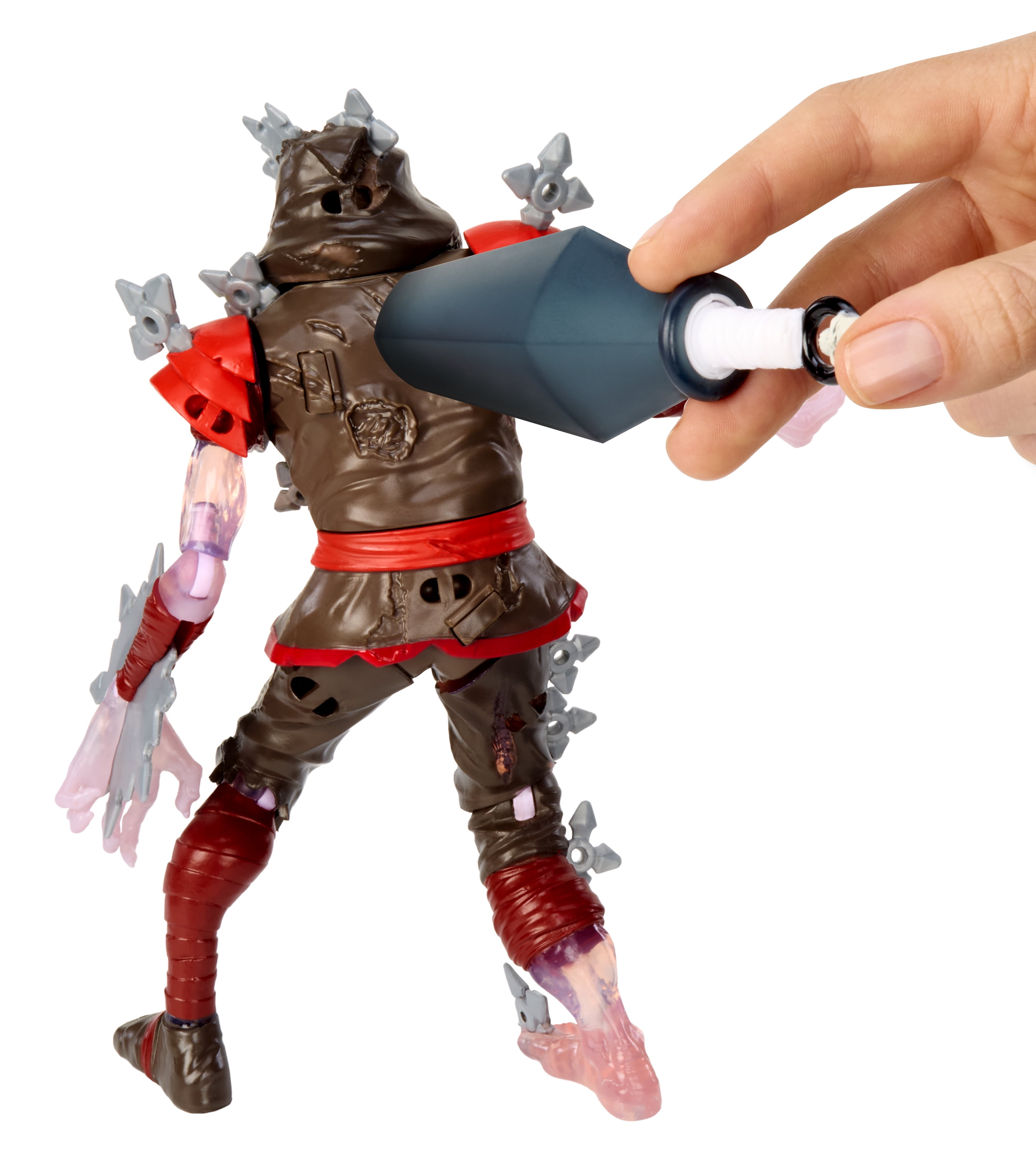 Ninjombie Action Figure - Grave Spin, Ninja Zombie with Slime