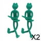 thumbnail image 1 of 2x2x Cable de planta TIENE TIRA CORTE DE CÁMETRAS CORTE DEL ARÁNICA Soporte de jardín para plantas trepadoras, pimientos, jóvenes recién , guisantes, plantas de interior 2 piezas, 1 of 8