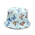 thumbnail image 2 of Cheers.US Womens Bucket Hat Butterfly Print Hat Sun Protection Outdoor Cap for Women, 2 of 4