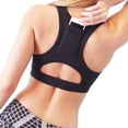 thumbnail image 3 of pitrice Women Sport Bra Gym Vest Compression Padded Phone Pocket Running Workout Top, 3 of 7