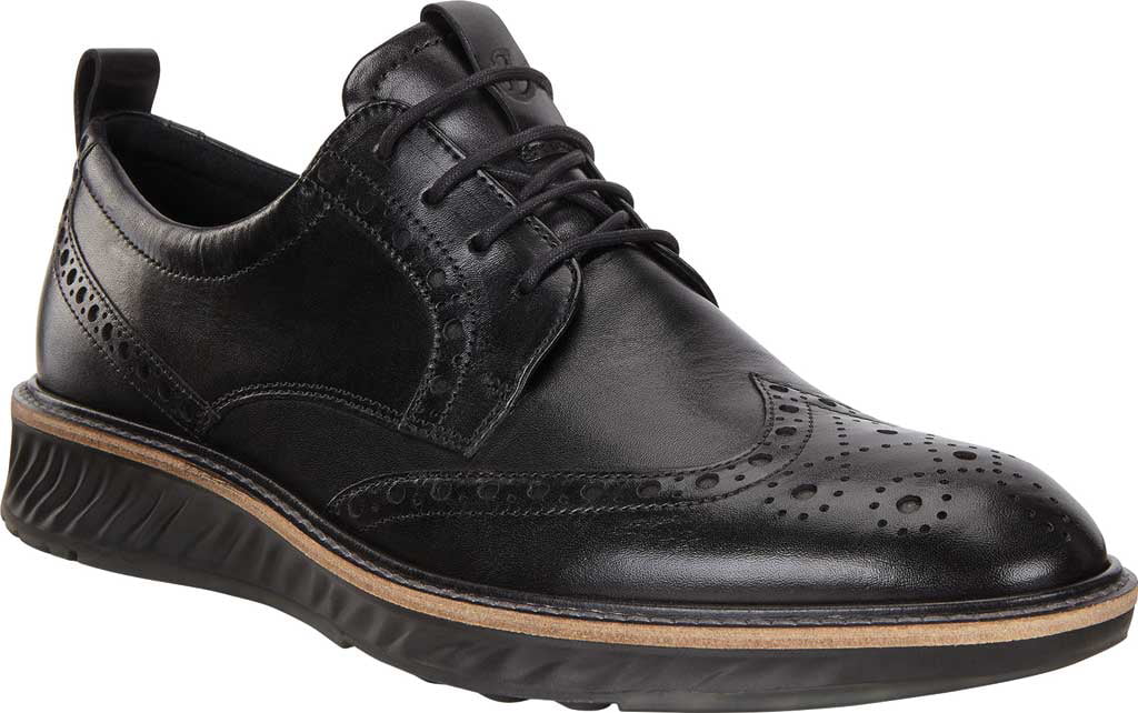 ecco shoes black leather