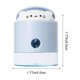 thumbnail image 3 of Manual Pencil Sharpener Compact Transparent Structure Portable Handheld Sharpener With Clear Shavings Box Precision Cutting Blade Ideal For Students School, 3 of 6