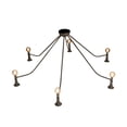 thumbnail image 4 of Meyda Tiffany 233061 Alva 6 Light 76" Wide Abstract Chandelier, 4 of 6