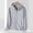 Gray, variant on Drovellove Plus Size Women's Long Sleeve Hooded Zip Up Sun Protection Shirt with Thumb Holes - Breathable Athletic Fishing Hiking Top, UPF Outdoor Casual Pullover Jacket for Running, Travel
