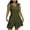 Red, variant on Xdegoge Womens Sundress Summer Dresses for Women Plus Size Ruffle Short Sleeve V Neck Casual Dresses Tiered Swing A Line Mini Dress Of The Day Online Only