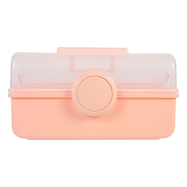 Plastic Medicine Box Family First Aid Box Multilayer Carry Box With Handle