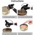 thumbnail image 3 of No Sharp Edges Can Opener, Beer Can Opener, Bar Can Opener, Professional Can Opener, Non-Slip Handle, 3 of 5