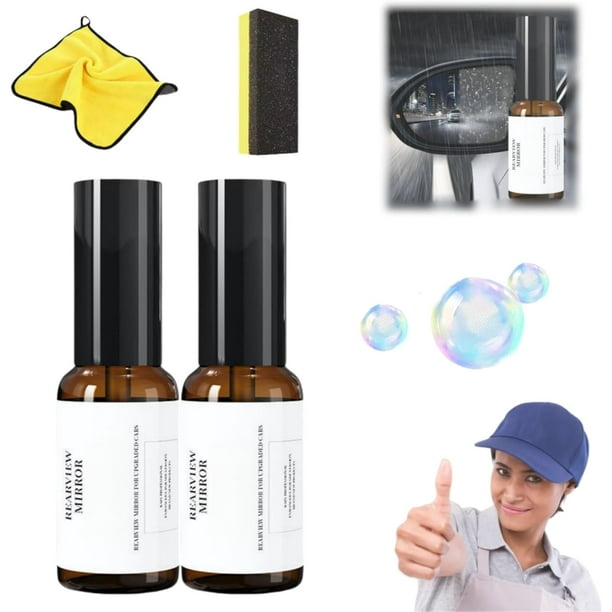 Aerosol repelente al agua para ventanas de automóviles, agente de revestimiento impermeable para vidrios de automóviles, aerosol antivaho para vidrios de automóviles y aerosol repelente al agua para e