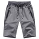 thumbnail image 2 of pstuiky Pantalones cortos de gimnasio para hombre, Pantalones deportivos holgados con cordón y bolsillo para hombre, primavera/verano Pantalones cortos de baloncesto, 2 of 9
