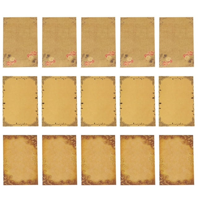 48 Feuilles de Papier Kraft pour Scrapbooking, Couleurs Assorties pour Annonce