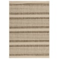 thumbnail image 2 of Safavieh Courtyard Caroline Striped Indoor/Outdoor Area Rug, Brown/Bone, 5'3" x 7'7", 2 of 14