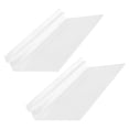 thumbnail image 3 of OULII 2Set Plastic Wall Shelves Slatwall Shelves Rectangular Shoe Display Home Shopping Mall, 3 of 8