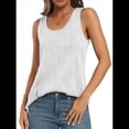 thumbnail image 1 of Blusas Sin Mangas Informales Elegantes de Negocios para Mujer, Blusas de Verano A , Camisas de Trabajo Holgadas. XL, 1 of 8