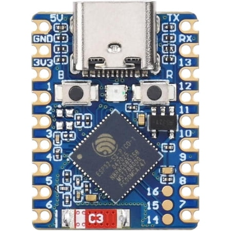 ESP32-S3 Mini Development Board, Based on ESP32-S3 Dual-Core Processor, 240MHz Running Frequency, 2.4GHz Wi-Fi & Bluetooth 5