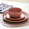 thumbnail image 6 of Stone Lain Logan 12-Piece Dinnerware Set Stoneware, Terracotta, 6 of 6