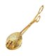 thumbnail image 1 of Scissors Clip Luxury Food Clip With Flower Carving Bread(golden)(1pcs), 1 of 5